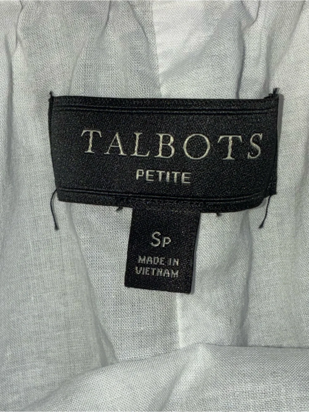 Talbots Petite Buffalo Check Tiered Midi Skirt 100% Cotton Cottagecore - Picture 5 of 6